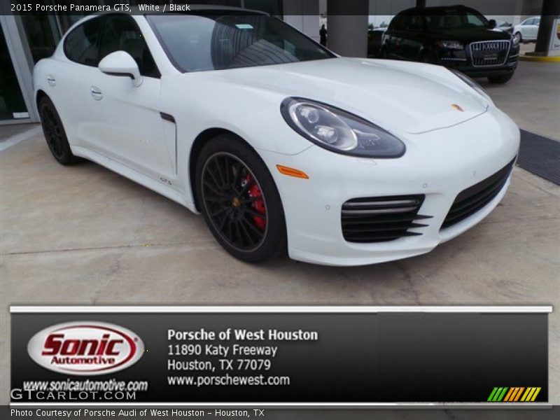 White / Black 2015 Porsche Panamera GTS