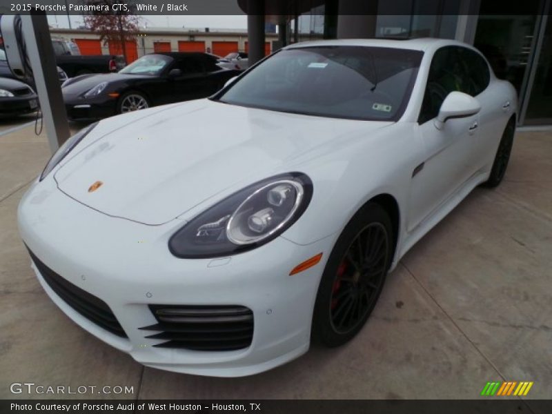 Front 3/4 View of 2015 Panamera GTS
