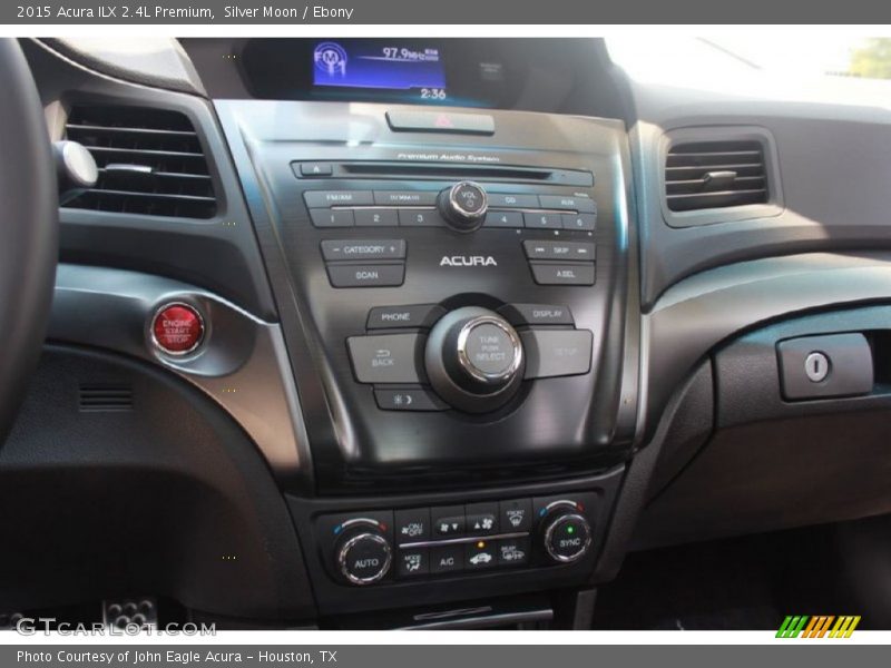 Silver Moon / Ebony 2015 Acura ILX 2.4L Premium