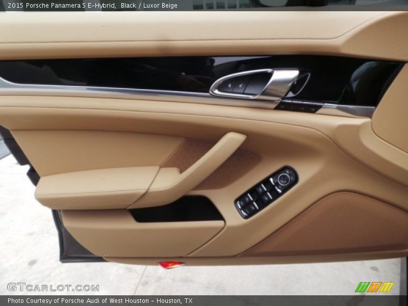 Black / Luxor Beige 2015 Porsche Panamera S E-Hybrid