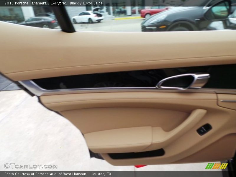 Black / Luxor Beige 2015 Porsche Panamera S E-Hybrid