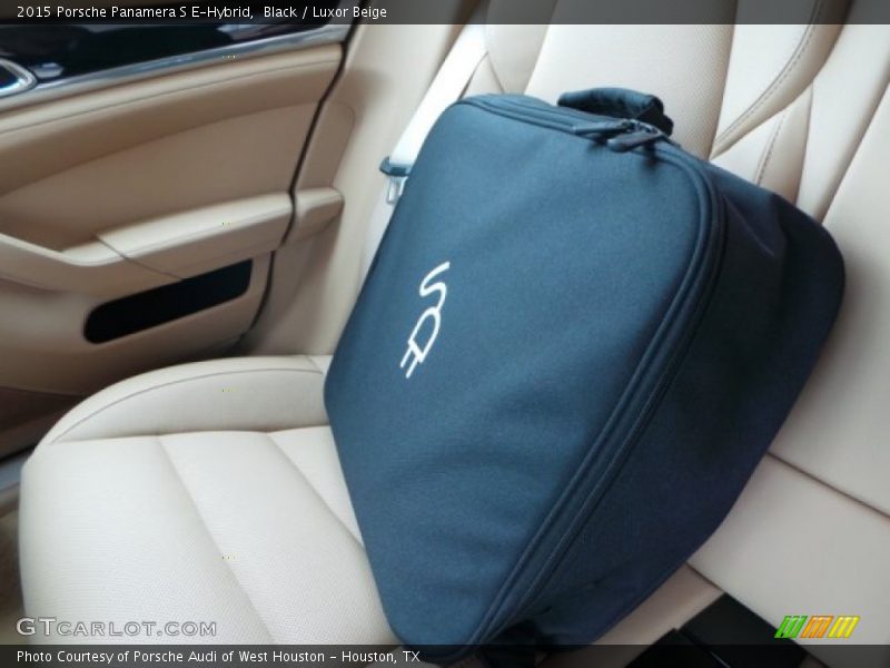 Black / Luxor Beige 2015 Porsche Panamera S E-Hybrid