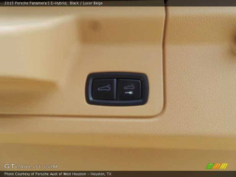Black / Luxor Beige 2015 Porsche Panamera S E-Hybrid
