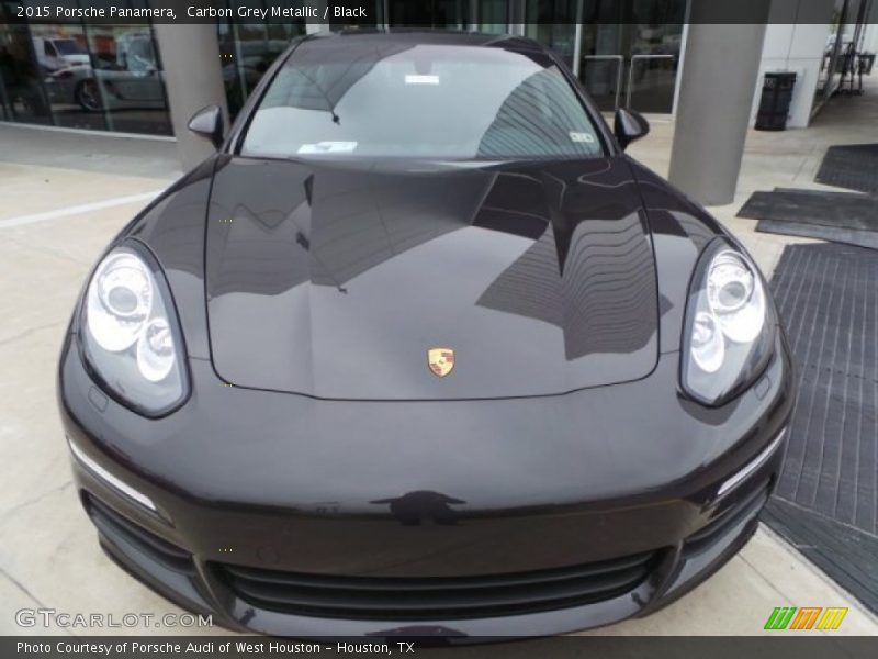Carbon Grey Metallic / Black 2015 Porsche Panamera