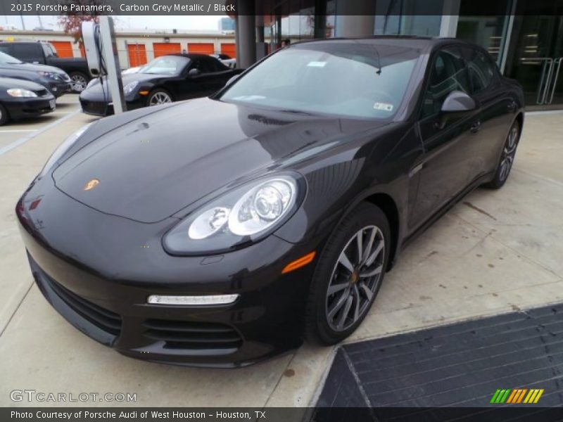 Carbon Grey Metallic / Black 2015 Porsche Panamera
