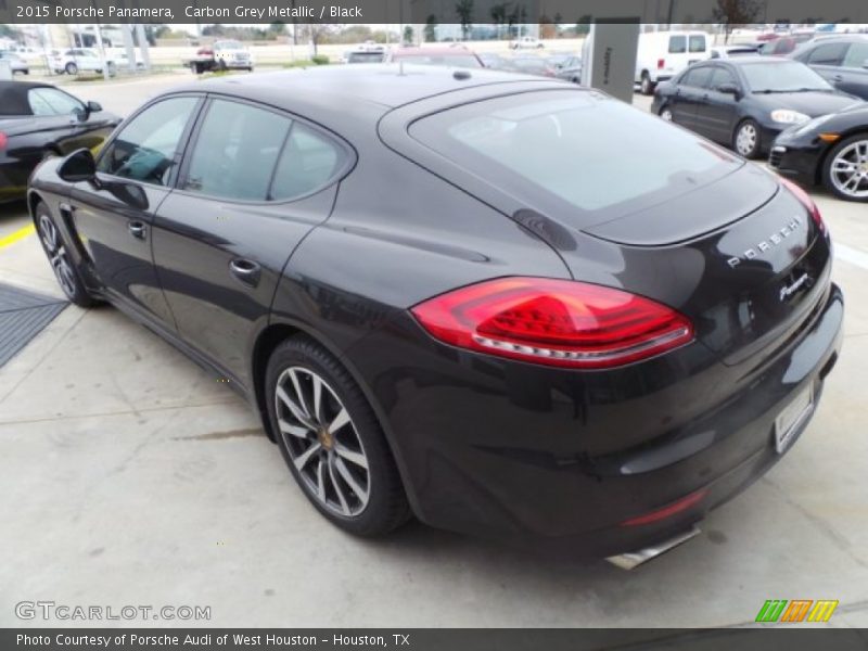 Carbon Grey Metallic / Black 2015 Porsche Panamera