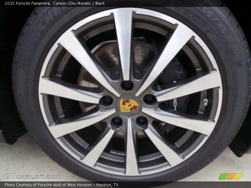 Carbon Grey Metallic / Black 2015 Porsche Panamera