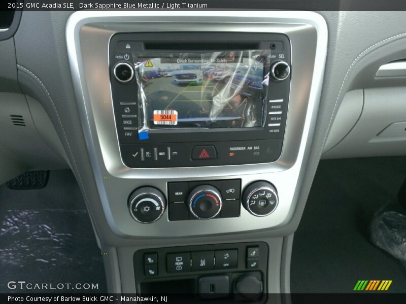 Dark Sapphire Blue Metallic / Light Titanium 2015 GMC Acadia SLE