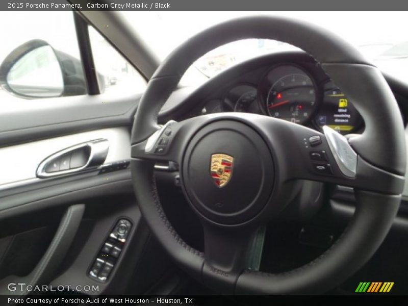 Carbon Grey Metallic / Black 2015 Porsche Panamera