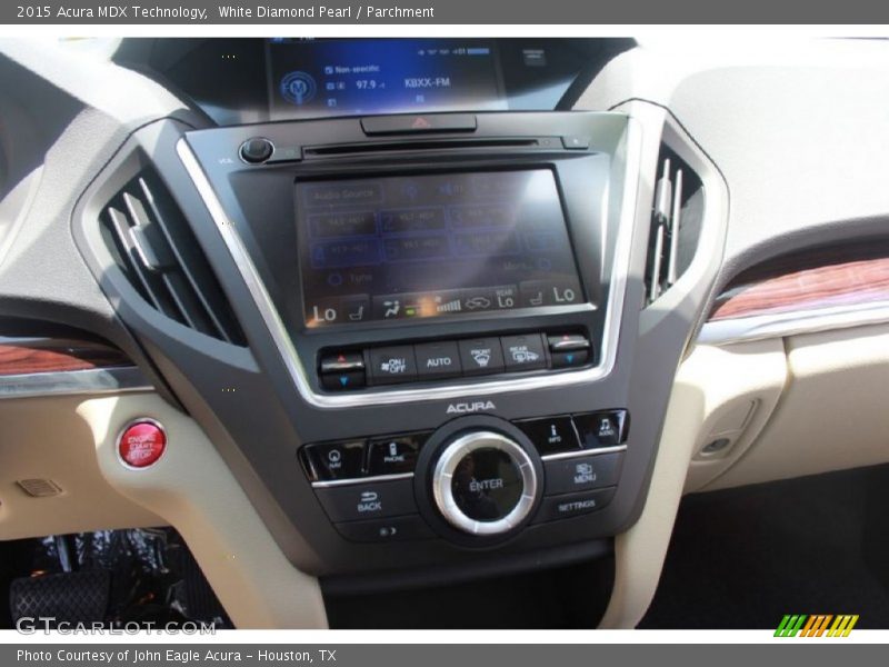 White Diamond Pearl / Parchment 2015 Acura MDX Technology