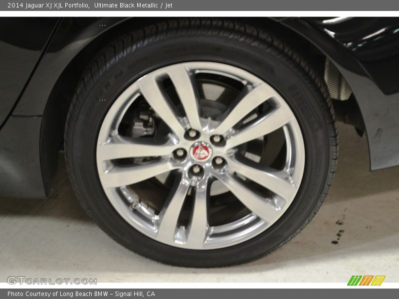 Ultimate Black Metallic / Jet 2014 Jaguar XJ XJL Portfolio