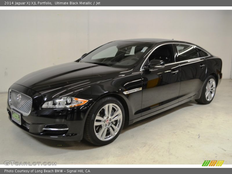 Ultimate Black Metallic / Jet 2014 Jaguar XJ XJL Portfolio