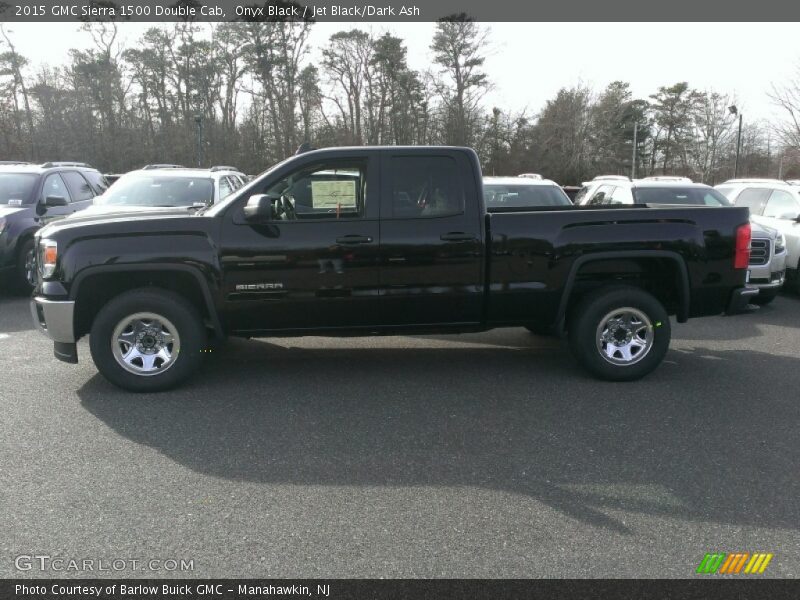 Onyx Black / Jet Black/Dark Ash 2015 GMC Sierra 1500 Double Cab