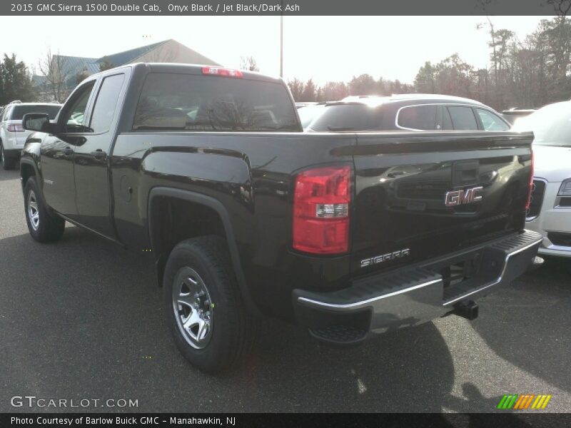 Onyx Black / Jet Black/Dark Ash 2015 GMC Sierra 1500 Double Cab