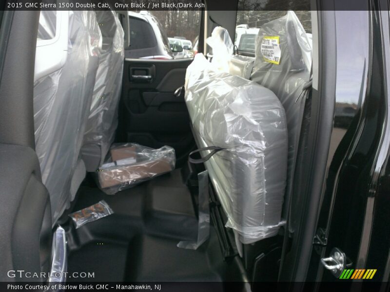 Onyx Black / Jet Black/Dark Ash 2015 GMC Sierra 1500 Double Cab
