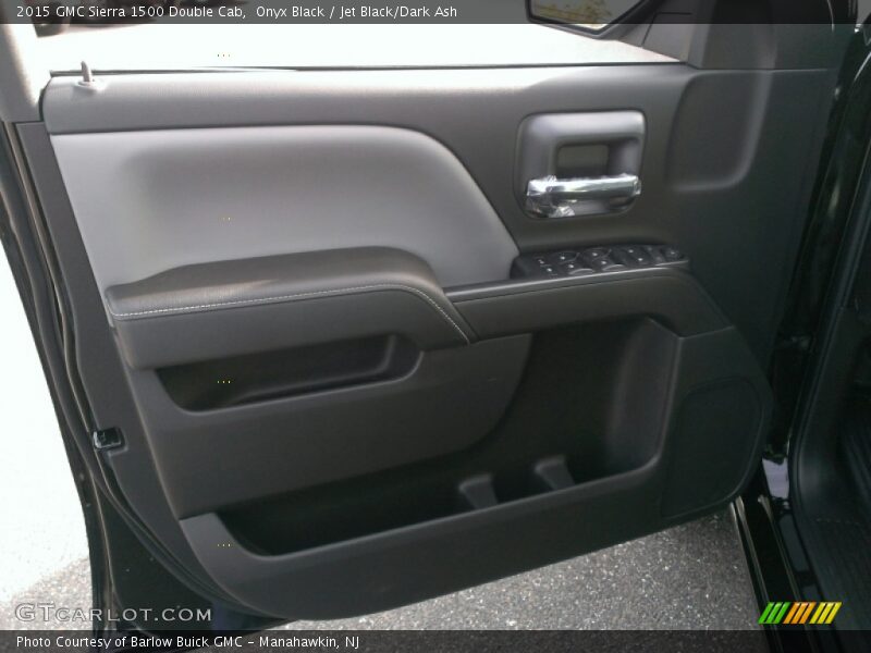 Onyx Black / Jet Black/Dark Ash 2015 GMC Sierra 1500 Double Cab
