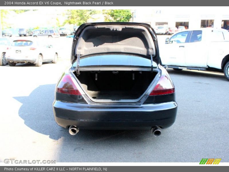 Nighthawk Black Pearl / Black 2004 Honda Accord EX V6 Coupe