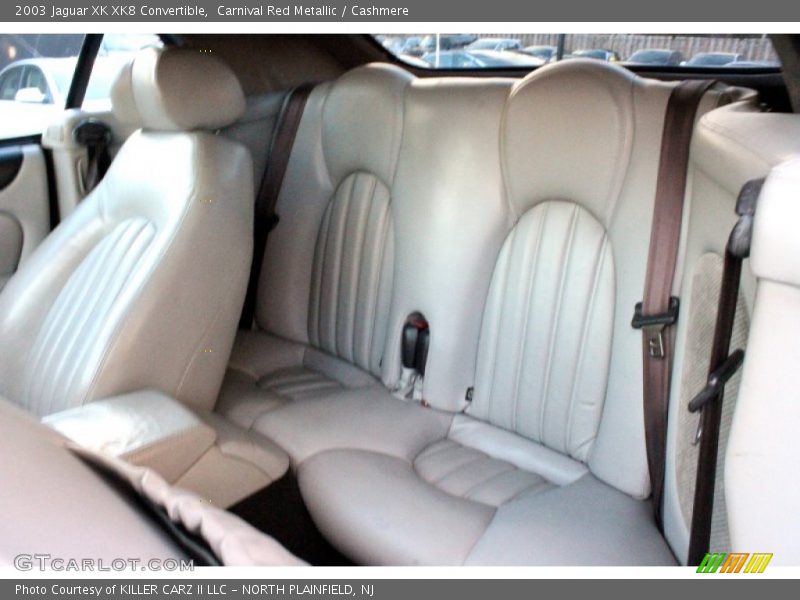 Carnival Red Metallic / Cashmere 2003 Jaguar XK XK8 Convertible