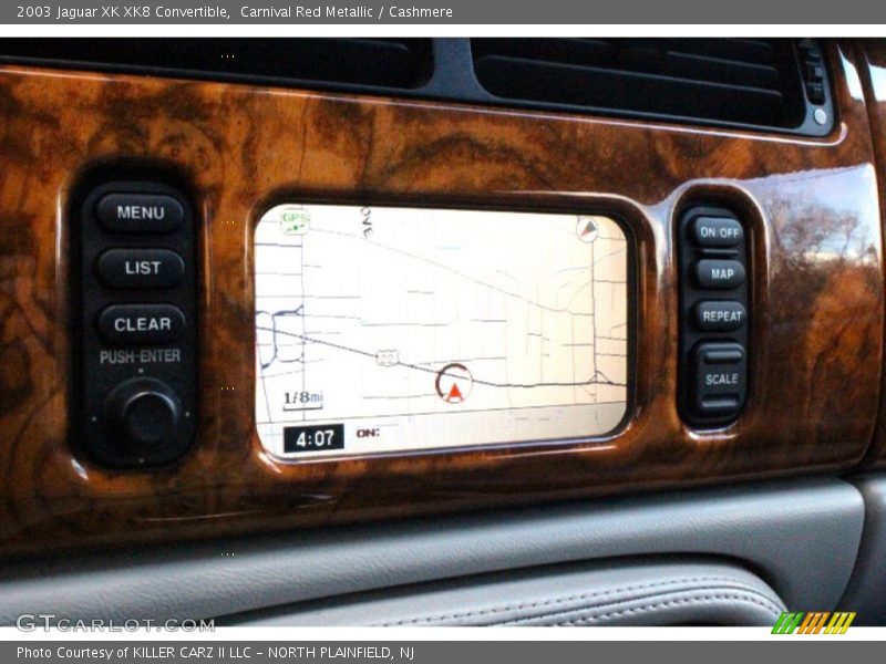 Carnival Red Metallic / Cashmere 2003 Jaguar XK XK8 Convertible