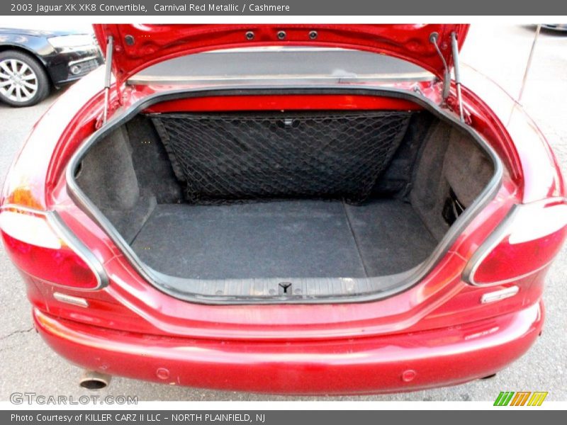 Carnival Red Metallic / Cashmere 2003 Jaguar XK XK8 Convertible