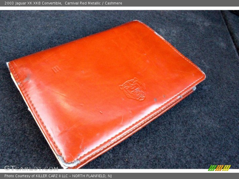 Carnival Red Metallic / Cashmere 2003 Jaguar XK XK8 Convertible
