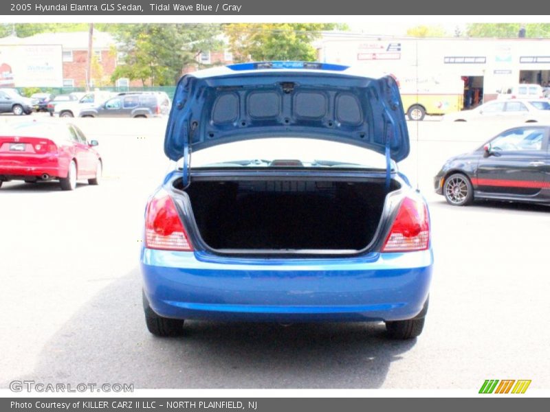 Tidal Wave Blue / Gray 2005 Hyundai Elantra GLS Sedan