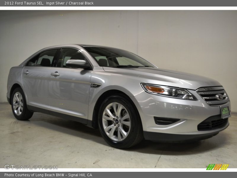 Ingot Silver / Charcoal Black 2012 Ford Taurus SEL