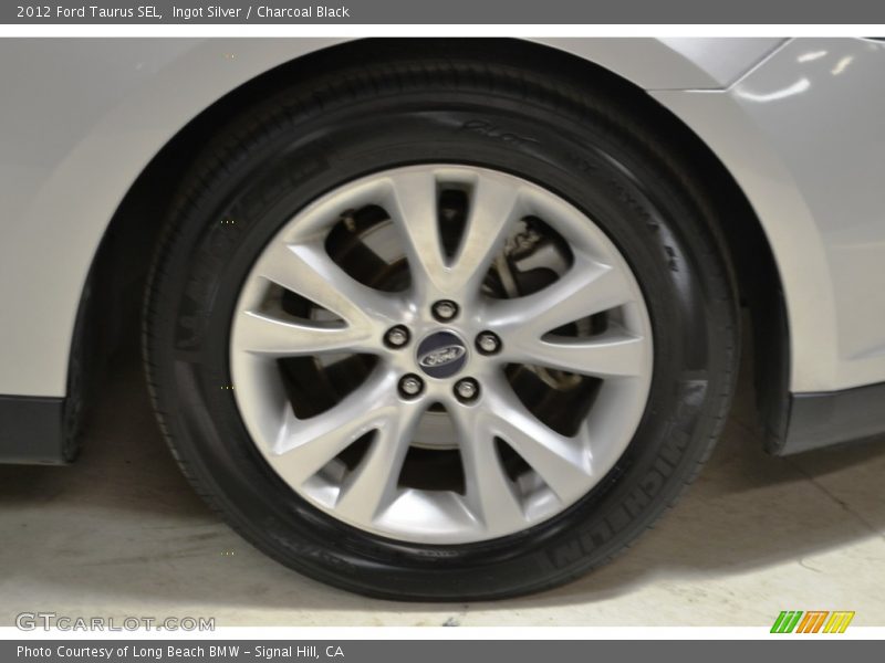 Ingot Silver / Charcoal Black 2012 Ford Taurus SEL