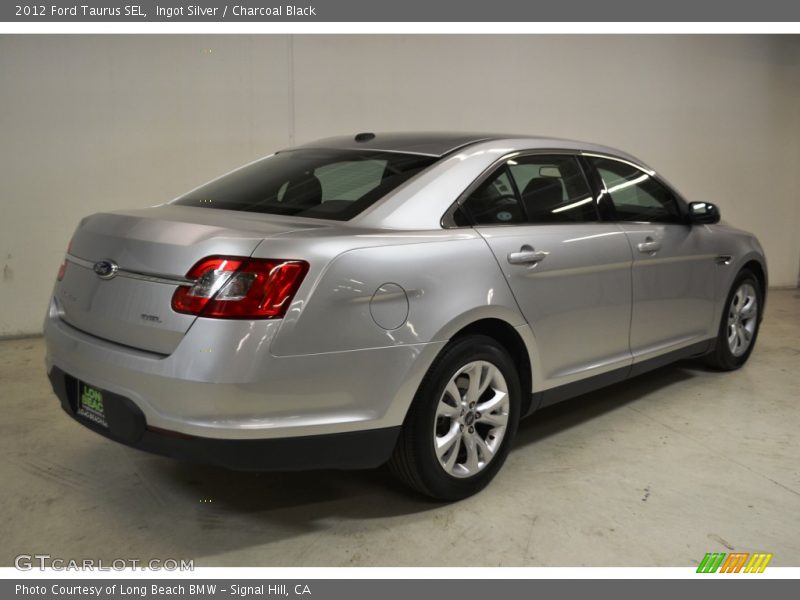 Ingot Silver / Charcoal Black 2012 Ford Taurus SEL