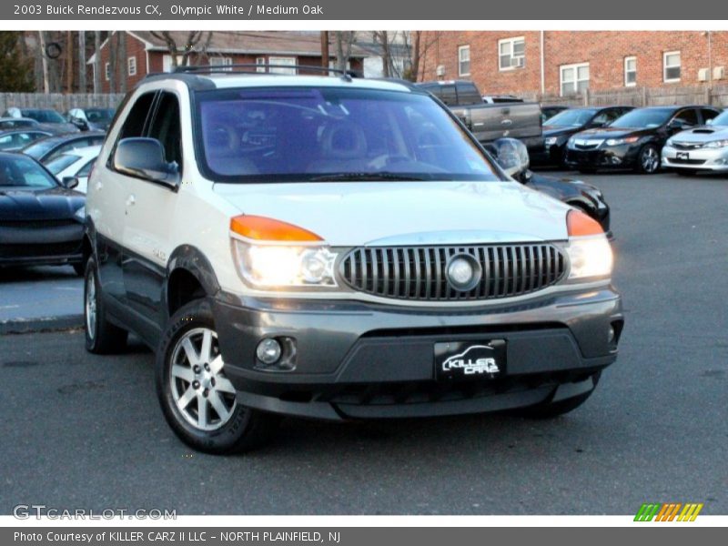 Olympic White / Medium Oak 2003 Buick Rendezvous CX