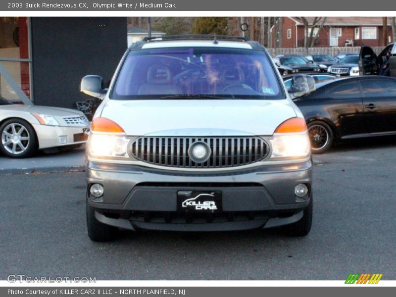 Olympic White / Medium Oak 2003 Buick Rendezvous CX