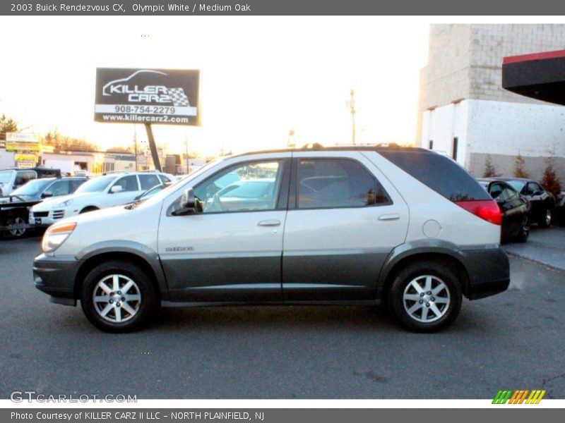 Olympic White / Medium Oak 2003 Buick Rendezvous CX