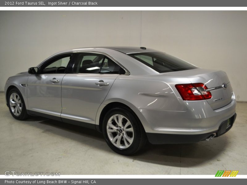 Ingot Silver / Charcoal Black 2012 Ford Taurus SEL