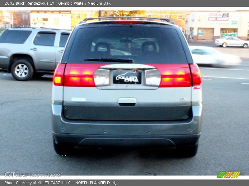 Olympic White / Medium Oak 2003 Buick Rendezvous CX