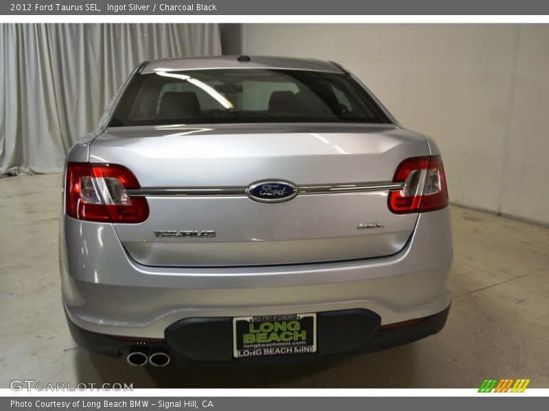 Ingot Silver / Charcoal Black 2012 Ford Taurus SEL