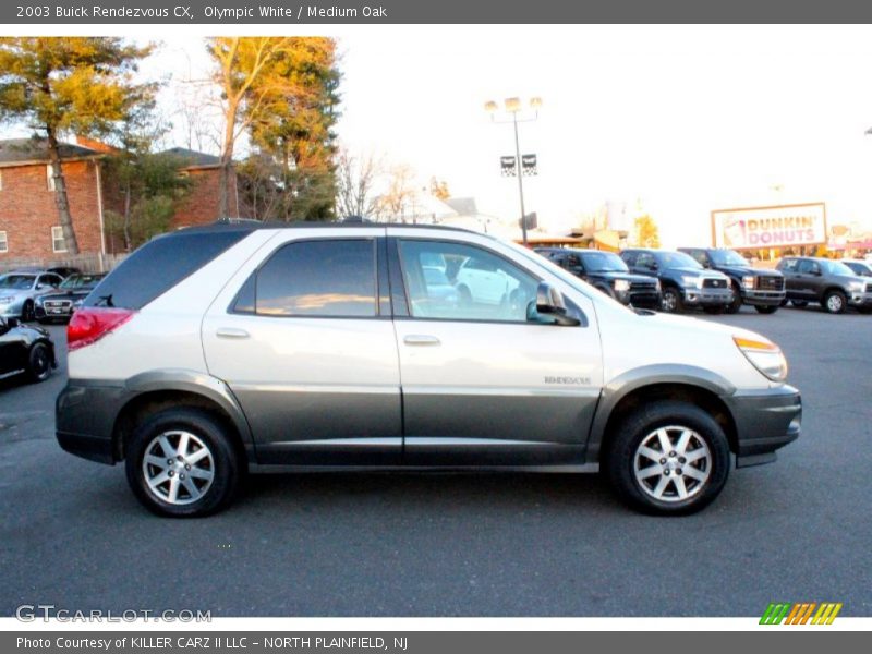 Olympic White / Medium Oak 2003 Buick Rendezvous CX