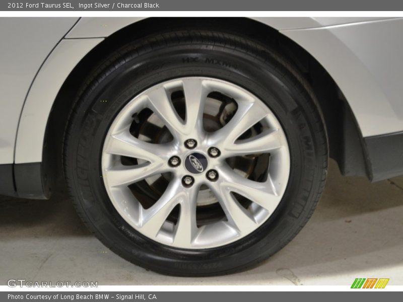 Ingot Silver / Charcoal Black 2012 Ford Taurus SEL