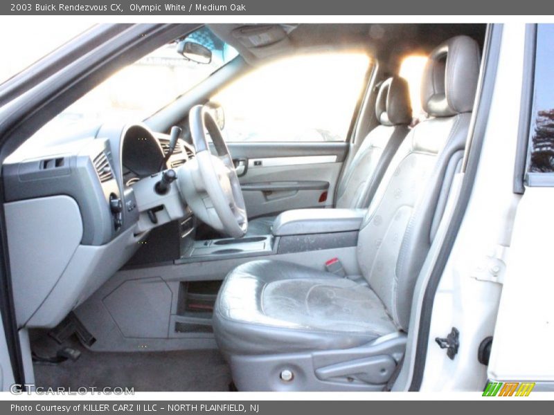 Olympic White / Medium Oak 2003 Buick Rendezvous CX