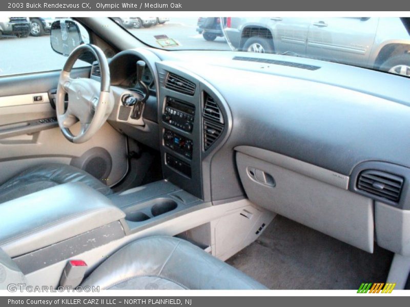 Olympic White / Medium Oak 2003 Buick Rendezvous CX
