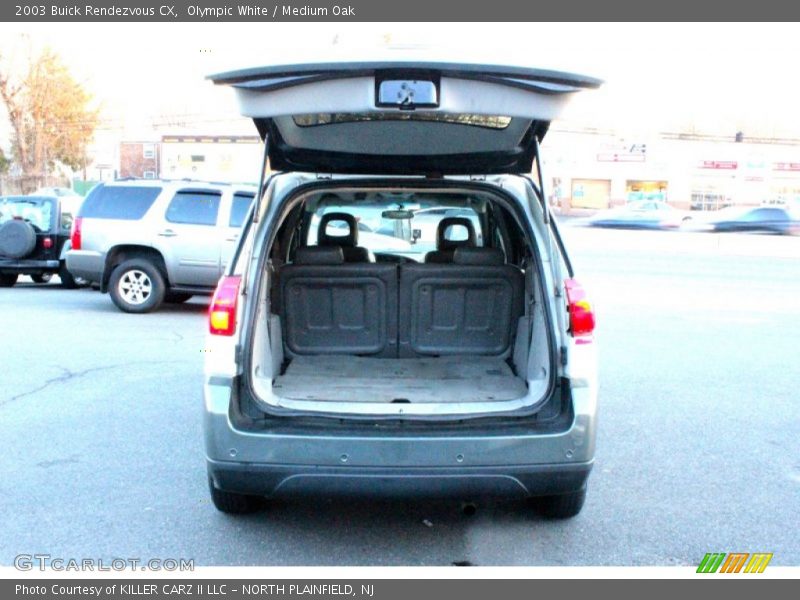 Olympic White / Medium Oak 2003 Buick Rendezvous CX