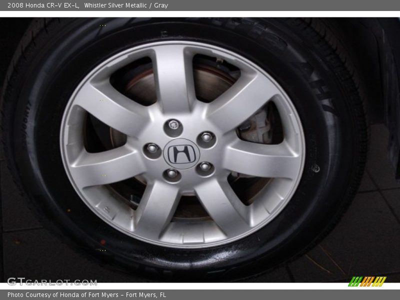 Whistler Silver Metallic / Gray 2008 Honda CR-V EX-L