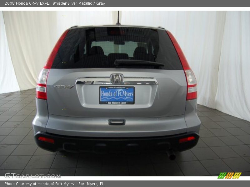 Whistler Silver Metallic / Gray 2008 Honda CR-V EX-L