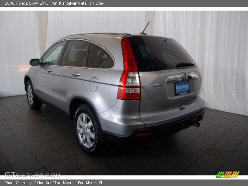 Whistler Silver Metallic / Gray 2008 Honda CR-V EX-L