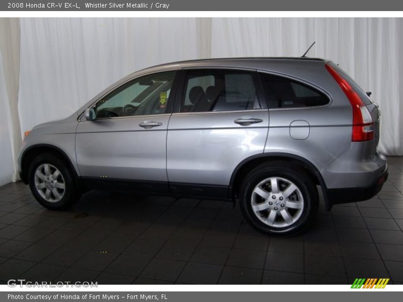 Whistler Silver Metallic / Gray 2008 Honda CR-V EX-L