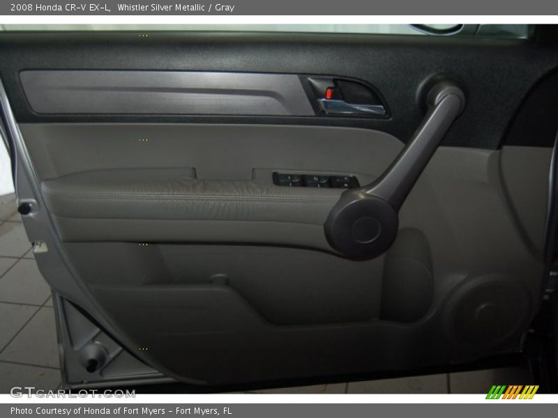 Whistler Silver Metallic / Gray 2008 Honda CR-V EX-L