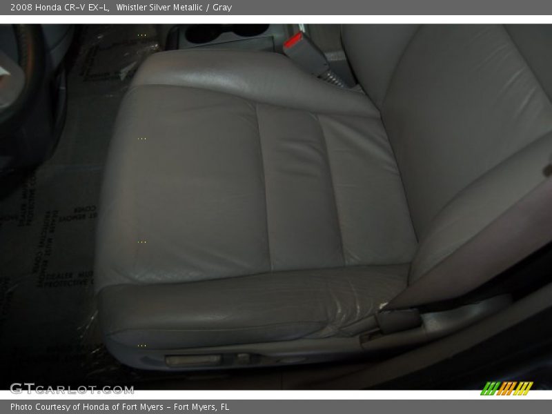 Whistler Silver Metallic / Gray 2008 Honda CR-V EX-L