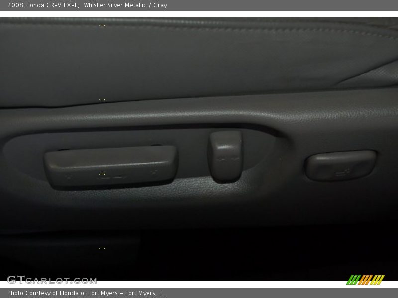 Whistler Silver Metallic / Gray 2008 Honda CR-V EX-L