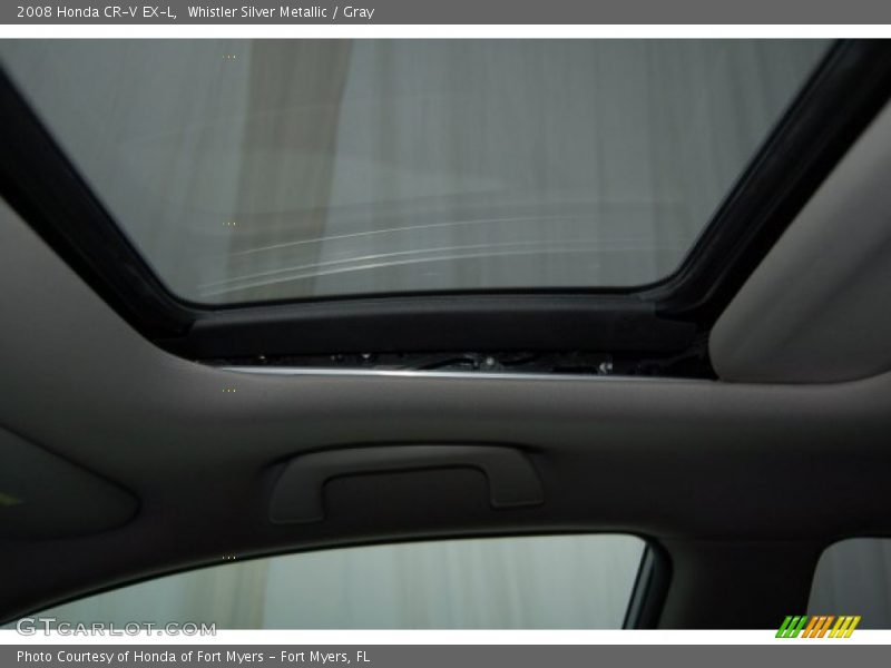 Whistler Silver Metallic / Gray 2008 Honda CR-V EX-L