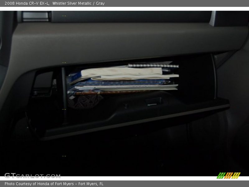 Whistler Silver Metallic / Gray 2008 Honda CR-V EX-L
