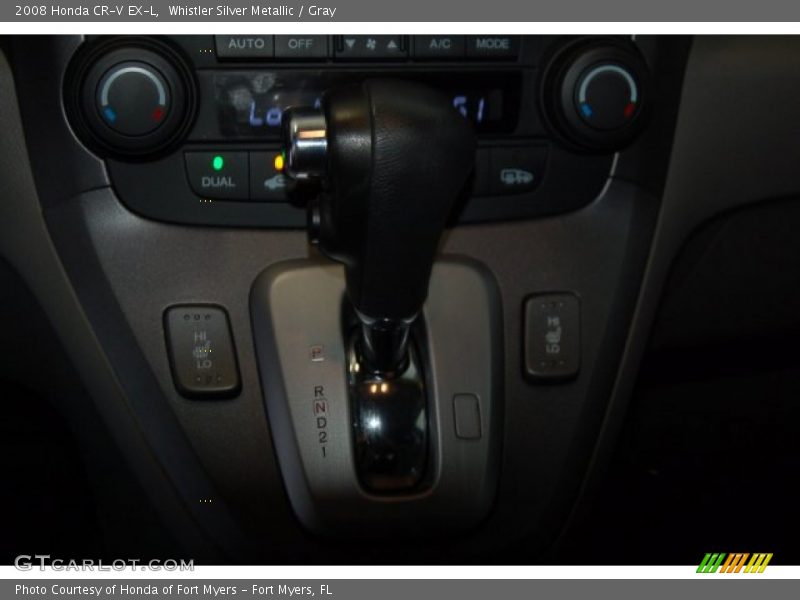 Whistler Silver Metallic / Gray 2008 Honda CR-V EX-L